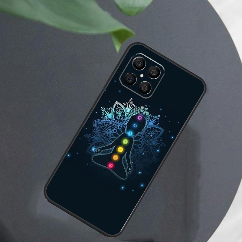 Mandala Chakra Yoga For Honor Magic 7 Lite 6 8 Case For Honor 200 400 Pro 90 70 50 X8c X8b X9a X9b X9c X9d Win RT