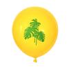 12Pcs 12inch Hawaiian Aloha Tropical Luau Latex Balloons for   Summer Beach Birthday Bar Party Wedding Supplies