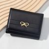 Korean Style Mini Portable Purse Solid Color Portable Card Holder  Female Lady Girl