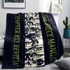 One Piece character Print Flannel Blanket,High quality Comfortable for All Seasons,Home Decor,Warmth and Comfort,Perfect for Christmas Gifts