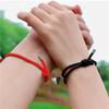 Handgefertigtes Herz-Magnet-Armband für Damen Herren Mode Verstellbares Geflochtenes Partnerarmband Liebhaber Bestie Freundschaft Schmucksets