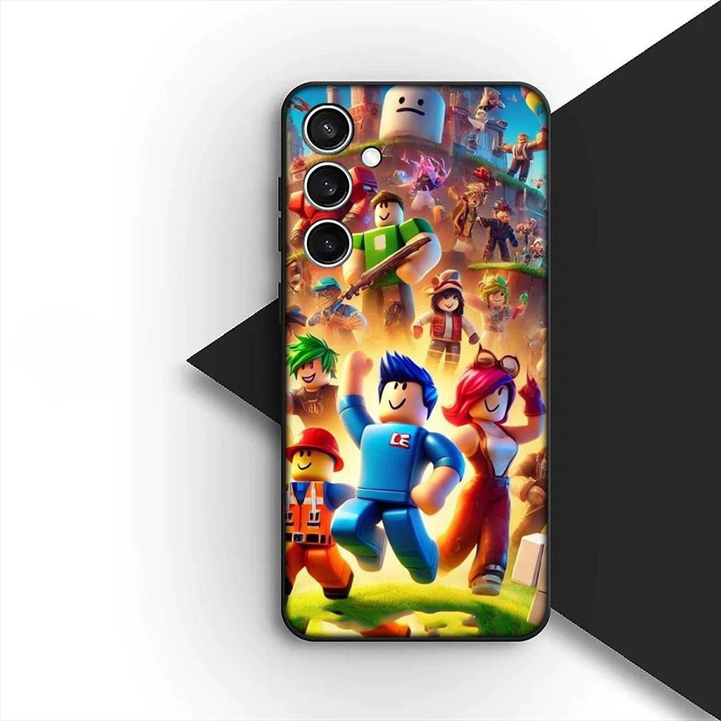 Cartoon R-Robloxs Wallpaper Phone Cover for Motorola Moto G06 G86 G57 G14 G34 G24 A54 G15 G17 Power G77 G87 Protective Case
