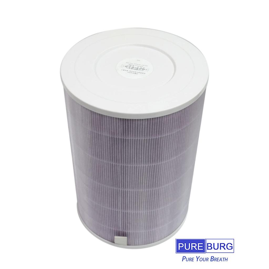 PUREBURG Replacement Filter M8R-FLH H13 for Xiaomi Mi 3C 3H 2C 2H 2S Pro Air Purifier HEPA