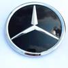 Autoaufkleber Benz 2026 Neu Für Benz Kühlergrill-Emblem Flacher Spiegel Frontemblem Für Mercedes-Benz ML-Klasse ML W166 2012-2015 GL X166 201