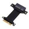 PCIe 4.0 X4 Riser Cable Lossless Graphics Card Extender for GPU M.2 WiFi Live Wire USB Diskless Boot Acquisition Cards