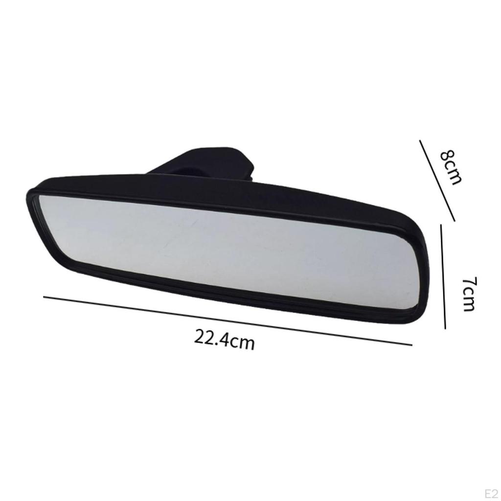 Car Interior Rear View Mirror Inside Windshield Rearview Sturdy Assembly Spare Parts Black