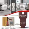 Screen-printed Version Latch Mortise Tool Door Latch Installation Kit for 1-3/8’ or 1-3/4’ Thick Wooden Door Door Latch Tool