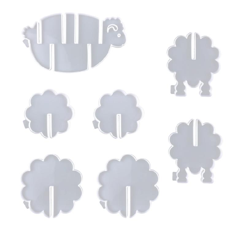 

Easy to Use Silicone Cup Mat Moulds Epoxy Resin Coaster Making Mold for Craft Enthusiasts Jewelry Crafting Mould 1 чистый