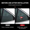 1Pcs Metal Auto Door Shield Emblem Car Body Badge 3D Sticker For KIA Sportage Ceed Rio 3 4 k2 k3 k4 k5 k6 K7 K8 Picanto Sorento Optima