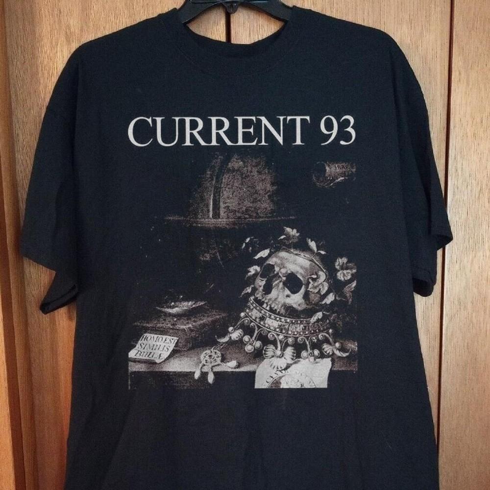 Унисекс футболка с графическим принтом Current 93 S-5XL Унисекс футболка XXXL