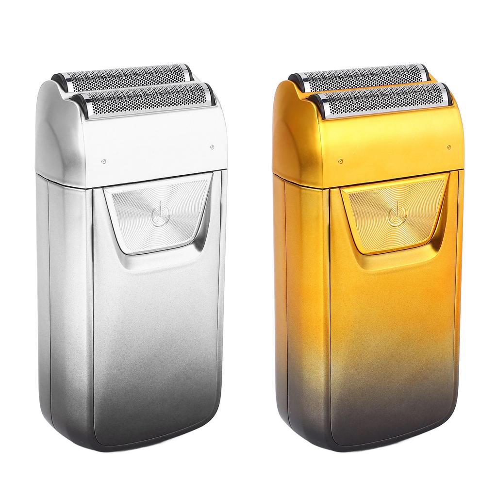 Electric Foil Clipper for Men LED Display Sideburn Trimmer 1200mAh Adjustable Head Double Foils Hair