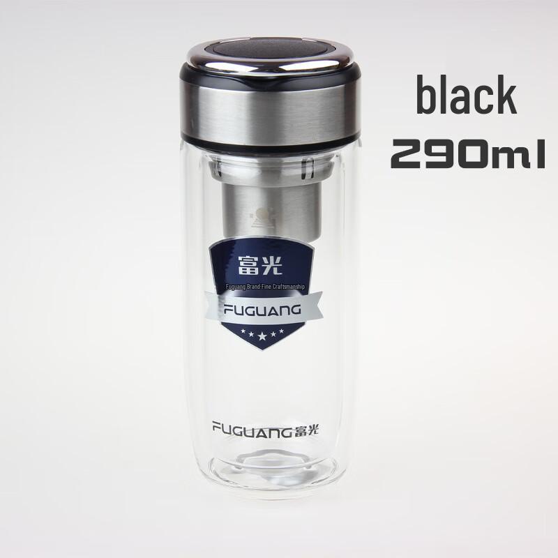 Fuguang Double-Layer Glass Tea Infuser Bottle