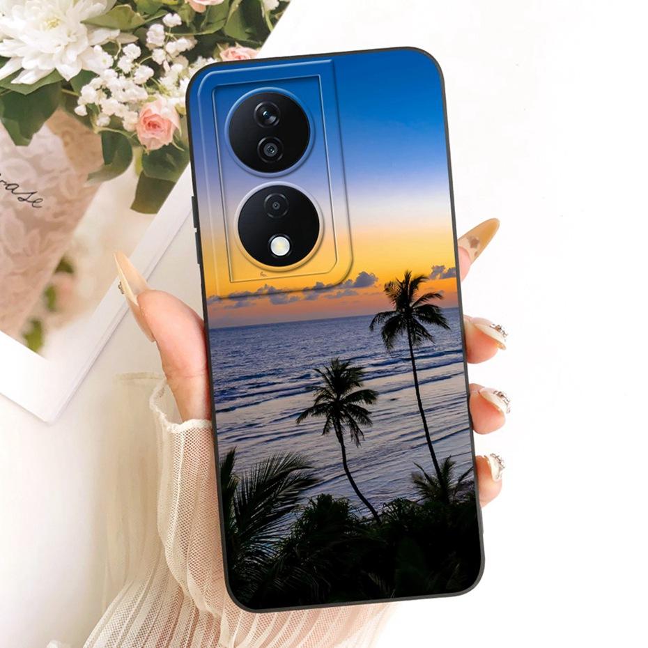 Cute Printed Phone Case For Honor X7b 4G 5G Soft Silicone Shockproof Cases For Honor X7b X 7B CLK-LX2 Covers Bumpers