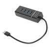 USB 3.0 HUB 4 Ports High Speed Slim Lightweight Hot Plug USB Splitter for Windows   OS X   Linux