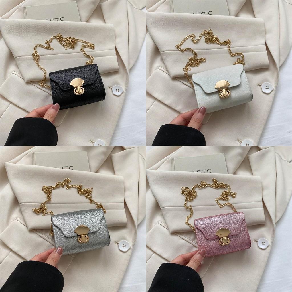 Chic Street Fashion Pu Leather Small Square Bag With Stitching Detail For Daily Use