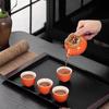 Persimmon Kung Fu Tea Set - Ideal Wedding, Birthday, or Event Gift; Custom Logo Available