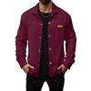 Men's Relaxed-Fit Casual Jacket Long-Sleeve Outerwear