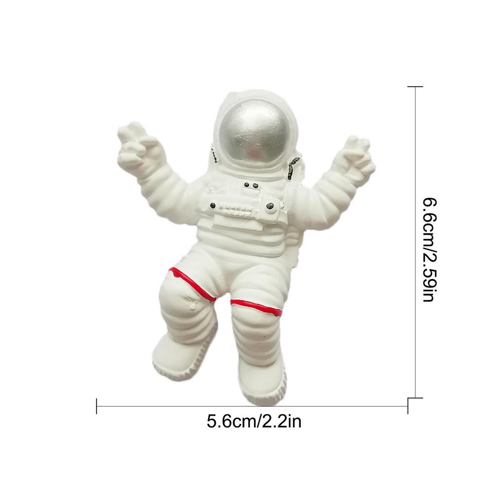 Creative Fridge Magnet 3D Astronaut Universe Space Resin Decorative Dishwasher Magnets For Kitchen Home Office Whiteboard