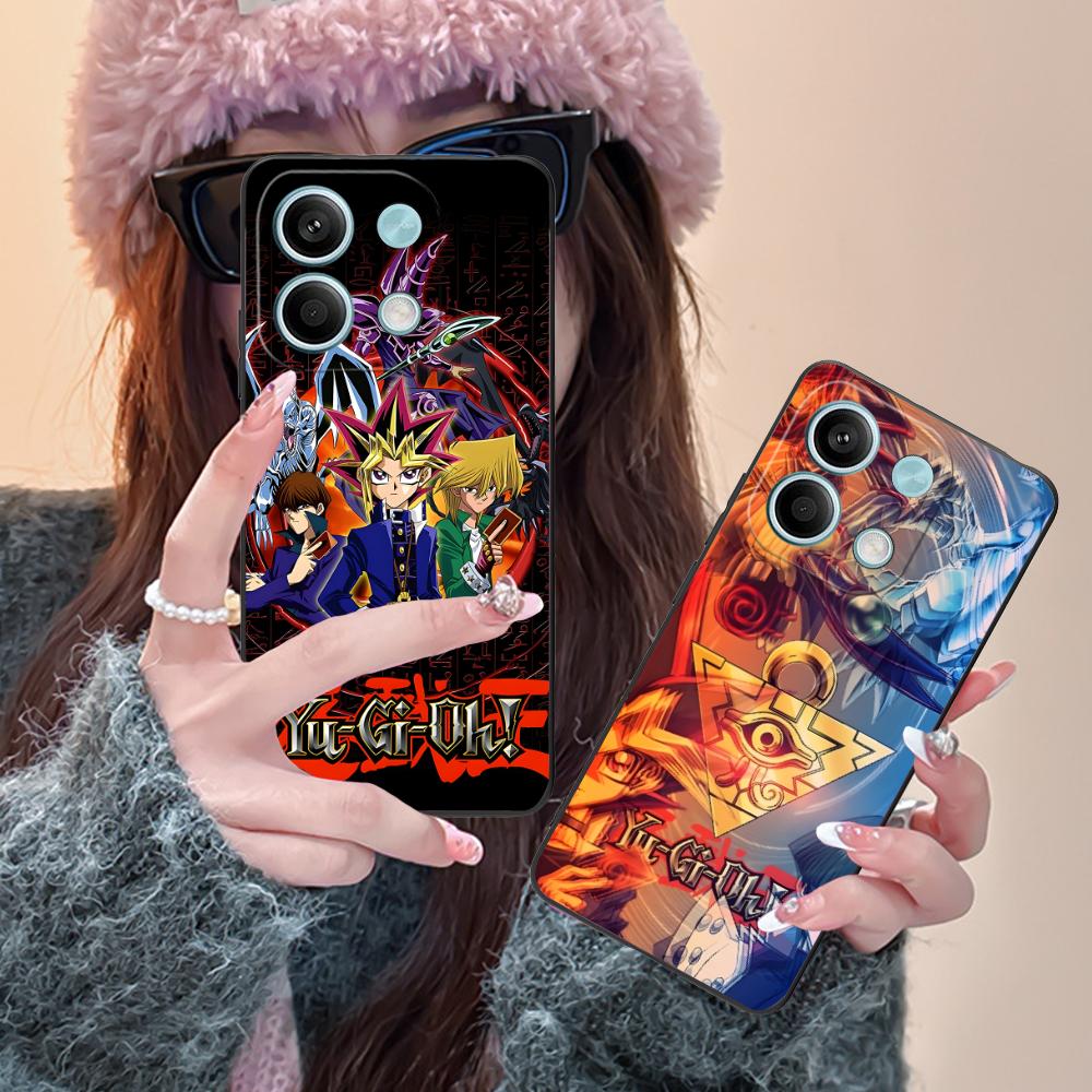 Fashion Yugioh Anime Phone Case for Xiaomi Redmi Note 14 13 12 11 A5 3 2 1 Pro Plus 4G 5G Colour Printing Cover Pretty Luxury