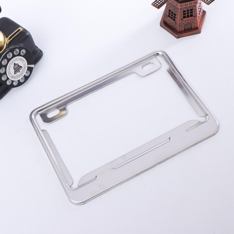 Motorcycle License Plate Frames Universal Aluminum License Plate Holder License Plate Holders Frame