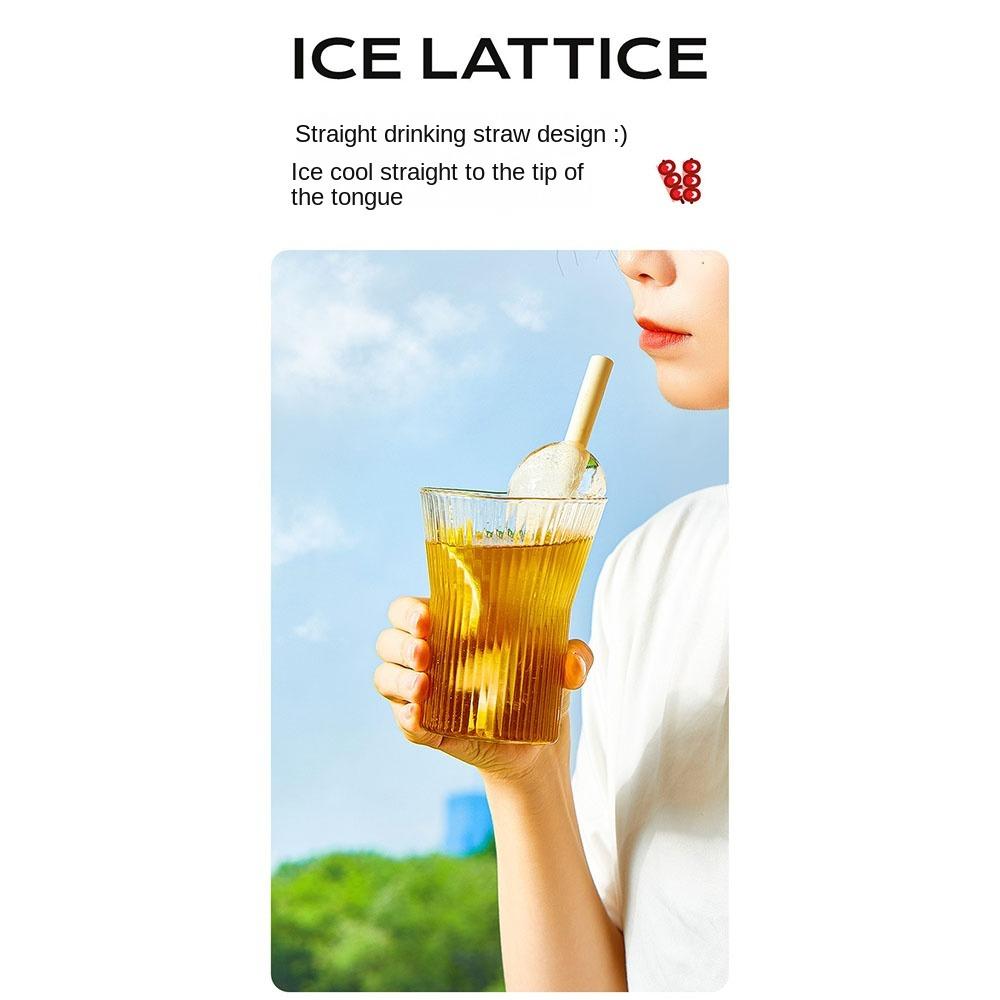 Silicone Ice Fruit Mould with Straw Ice Tray Portable DIY Ice Cube Tray Home