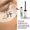 Escova Espiral Gel Removedor de Extensão de Cílios Não Irritante Sem Álcool Dissolve Rapidamente Cola de Cílios Removedor de Maquiagem para Olhos Suave para Cílios Postiços