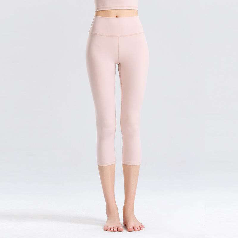 Nuovi Pantaloni da Yoga da Donna Pantaloni Sportivi da Donna a Vita Alta Sollevaglute Ad Asciugatura Rapida Pantaloni da Fitness Attillati Abbigliamento da Yoga Pantaloni a Sette Ottavi da Donna