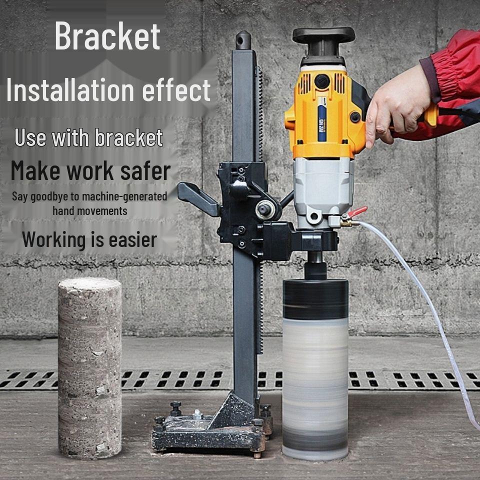 Adjustable Angle Handheld Drill Hole Punching Support Bracket