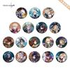 In Stock: Genshin Impact Character Badges & Keychains - Furina & Kazuha Series