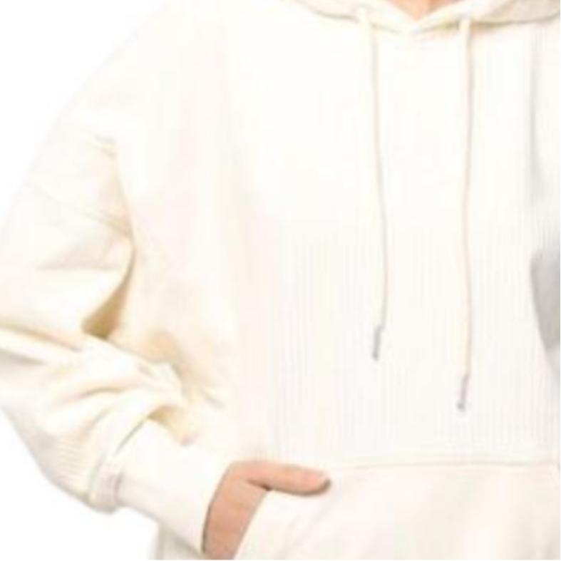 Vans Kangaroo Pocket Embroidered Logo Hoodie Women Tops White VN0A54LP3KS
