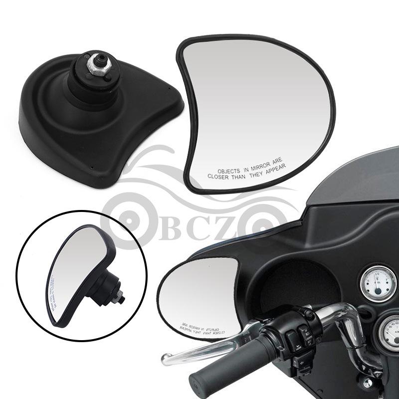 Harley Road/Street Glide Rearview Mirrors (1997-2013) Motorcycle Accessories