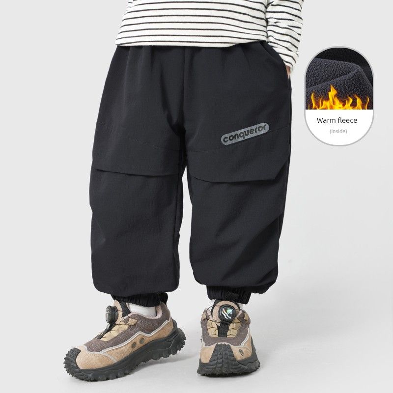 Right European Boys  Pants 2026 Spring and Autumn New Outdoor Cargo Pants Baby Spring and Autumn Children s Clothing Toddler Long Pants