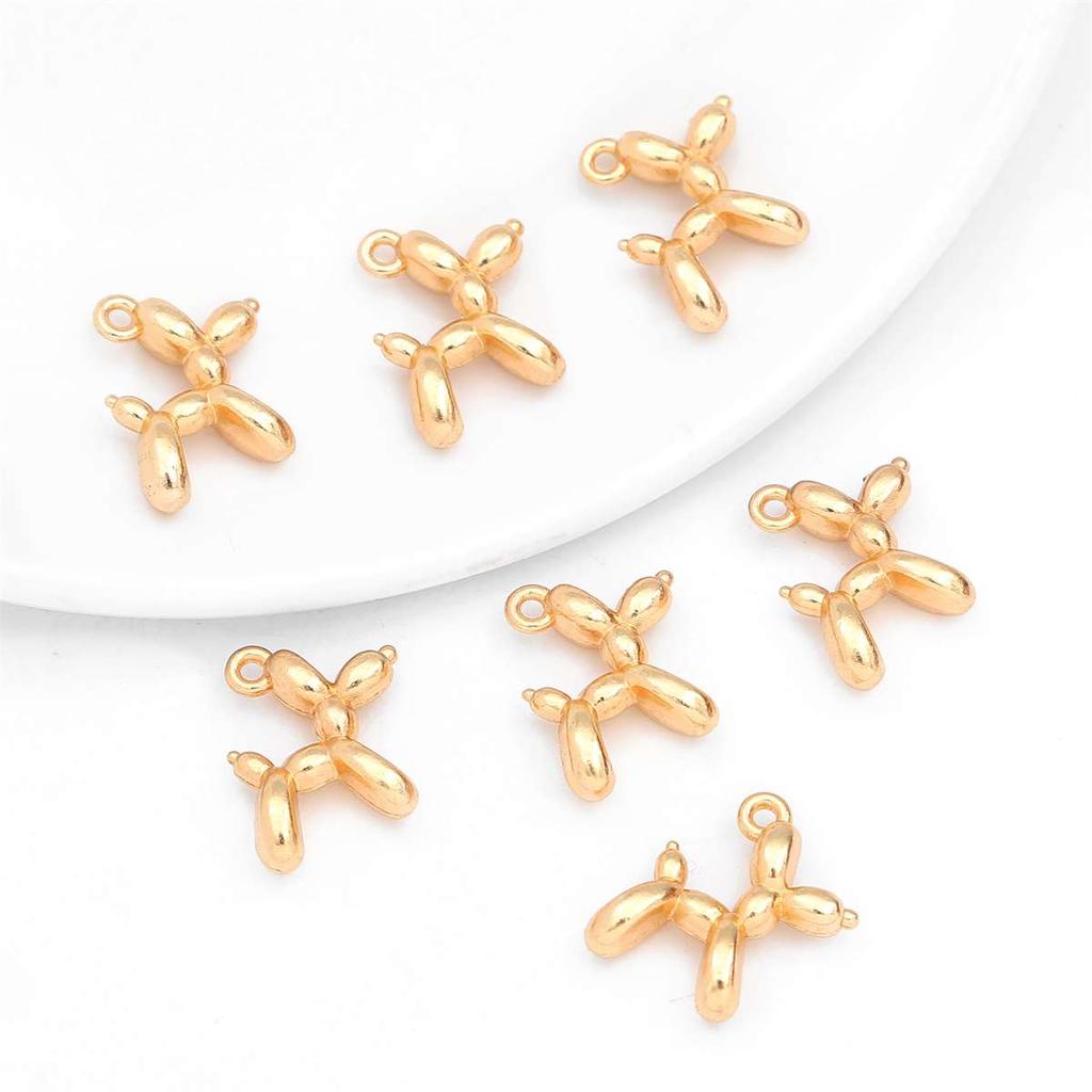 4-10Pcs Alloy Drop Oil Enamel Charms Multicolor Puppy Dog Pendant For Jewelry Making DIY Necklace Bracelet Earrings Crafts Findings