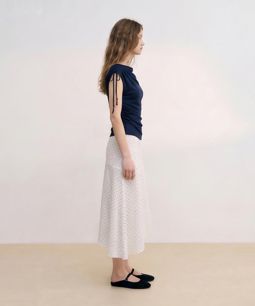 JUCYJUDY Asymmetrical Off-Shoulder T-Shirt J1Ts329A