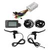 Electric Scooter Conversion Kit Waterproof GD01 Panel 17A Controller Throttle Brake Handle for 350W