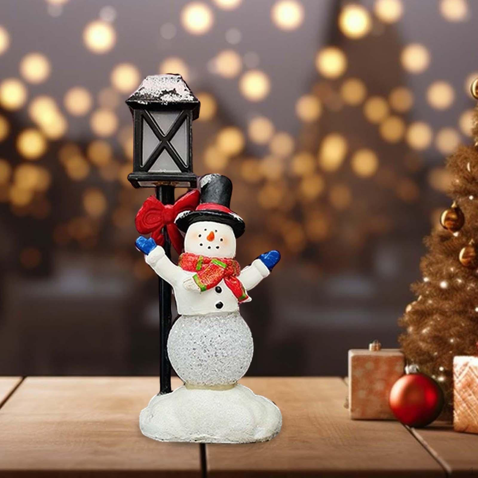 

Освещенное рождественское украшение стола Микроландшафтные поделки Светящаяся улица Style D