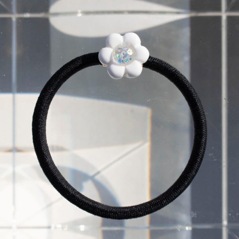 luvinball Daisy & Snowball Hair Tie