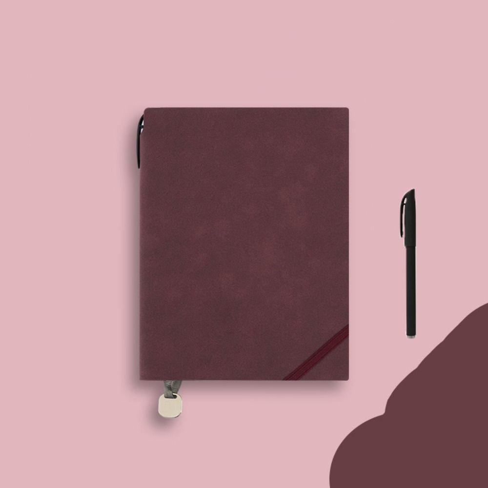 100sheets A5 Notebook Diary Meeting Minutes Book Multifunction Memo Book Girls