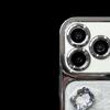 Electroplated Rhinestone Luxury Protective Case for iPhone 17 Pro Max/Simple Cover for iPhone 16 Pro Max