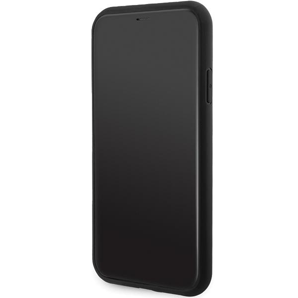 Guess Guhcn61Pg4Gpk Iphone 11 / Xr 6,1 Czarny/Black Hardcase 4G Triangle Metal Logo