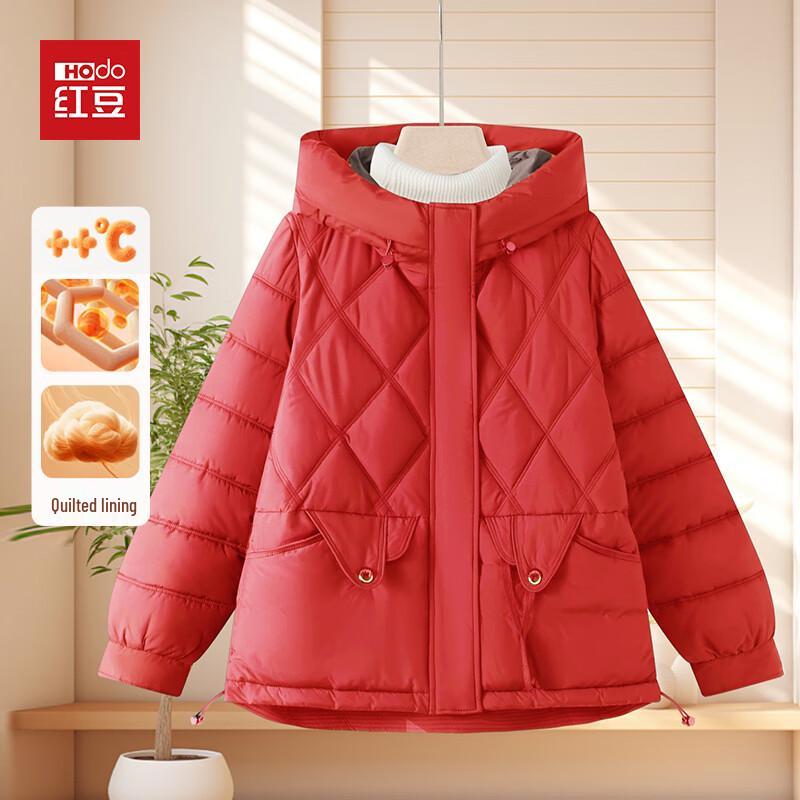 Hodo Women's Hooded Padded Jacket