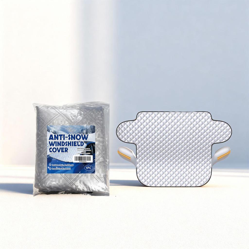 Windshield Cover For Ice And Snow Waterproof Windproof Foldable Blanket Windshield Cover For Snow For Winter Frost Rain Sun