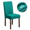 Waterproof Jacquard Chair Cover for Dining Room Stretch Seat Slipcover Home Kitchen Spandex Protector Cases 1/2/3/4/5/6/8pcs