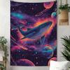 Cosmic Whale Tapestry