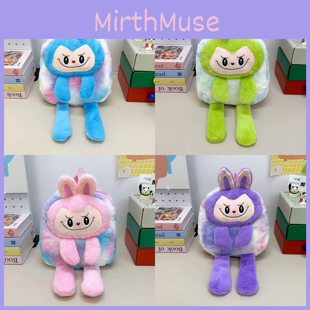 Plush Cartoon Backpack Stuffed Animal School Bag Lightweight Kids Gifts