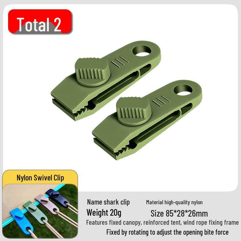 

Heavy-Duty Windproof Tent Clip for Outdoor Equipment