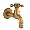 Antique Bronze Washing Machine Faucet Bibcock Faucet Garden Faucet Crane Brass Bathroom Mop Sink Faucets  Water Taps Garden