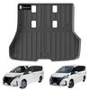 3D Kofferraummatte für Nissan Serena C27 TPE Gummi Gepäck Wasserdicht NISSAN SERENA C27 Gepäck D.E. E-POWER, Matte, Spülbar, Rutschfest, (für e-power Jahr