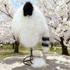 54cm-56cm/60cm Plush Ear Flap Hat Polyester Winter Warm Hat Windproof Cold Proof Hat  Cold Weather