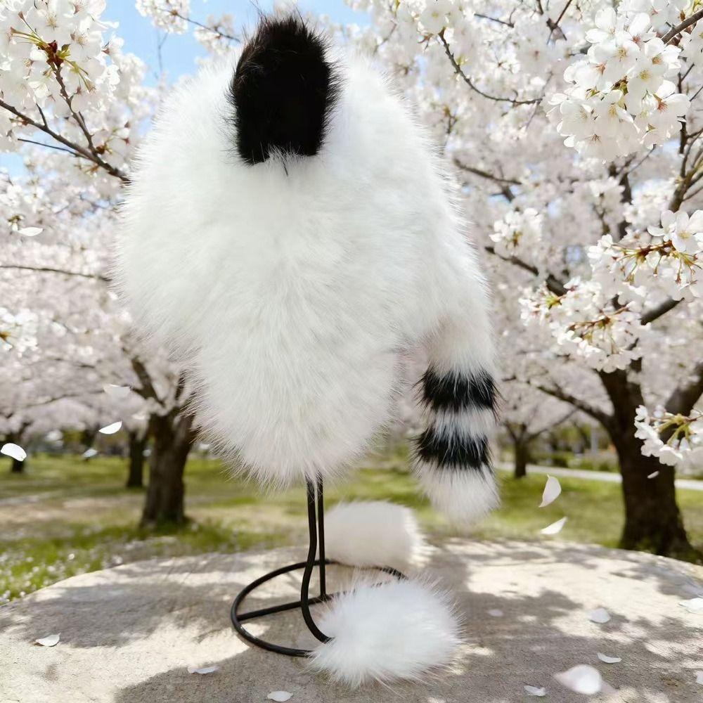 54cm-56cm/60cm Plush Ear Flap Hat Polyester Winter Warm Hat Windproof Cold Proof Hat Cold Weather